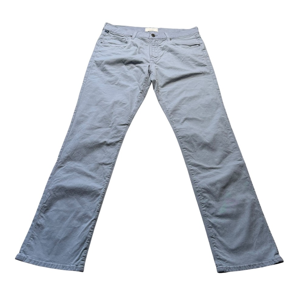 CITIZENS OF HUMANITY Gage Slim Straight Grey Blue Pants Men's Size 34